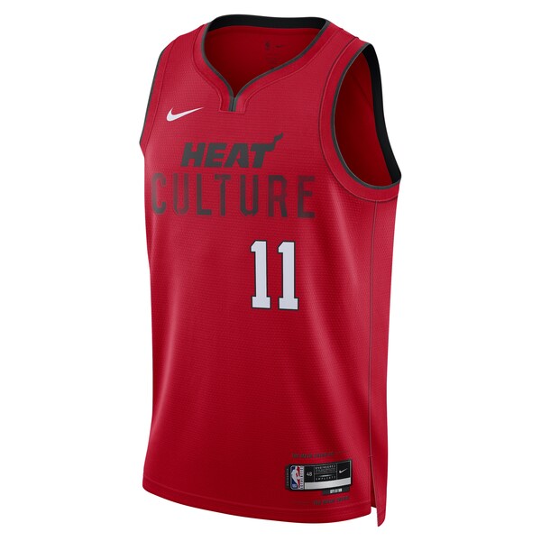 Jaime Jaquez Jr. Miami Heat Nike Unisex 2024/25 Swingman Player Jersey - City Edition - Red