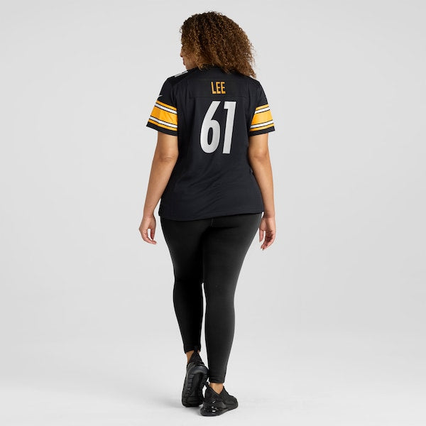 Logan Lee Pittsburgh Steelers Nike Women's  Game Jersey -  Black