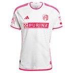 St. Louis City SC adidas 2024 The Confluence Kit Authentic Custom Jersey - White