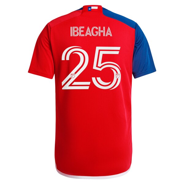 Sebastien Ibeagha FC Dallas adidas 2024 After Burner Replica Player Jersey - Navy