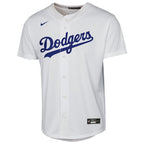 Los Angeles Dodgers Nike Youth Home Replica Jersey - White