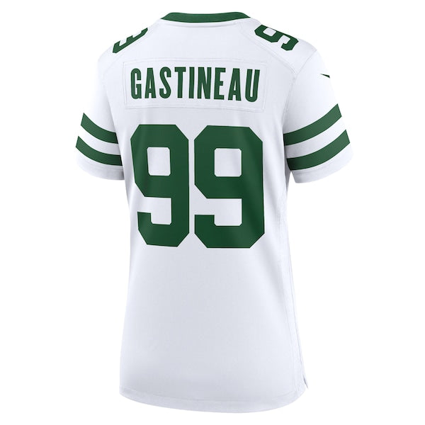 Mark Gastineau New York Jets Nike Women's Legacy Retired Player Game Jersey - White/Green