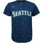 Seattle Mariners Nike Youth Alternate Replica Team Jersey - Navy