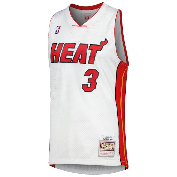Dwyane Wade Miami Heat 2001/02 Hardwood Classics Swingman Jersey - White