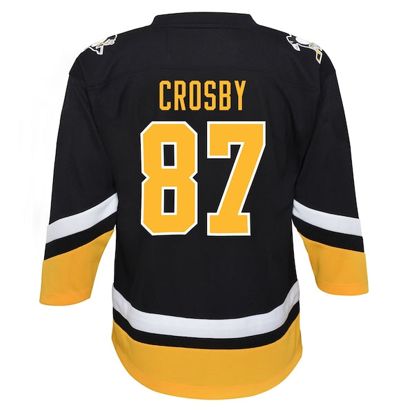 Sidney Crosby Pittsburgh Penguins Preschool 2021/22 Alternate Replica Player Jersey - Black