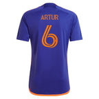 Artur Houston Dynamo FC adidas 2024 Still Holdin' Replica Player Jersey - Purple