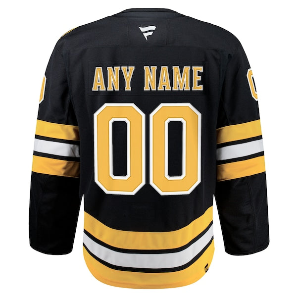 Boston Bruins  Home Authentic Pro Custom Jersey - Black