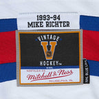 Mike Richter New York Rangers  1993/94 Blue Line Player Jersey - Blue