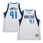 Dirk Nowitzki Dallas Mavericks 2010/11 Hardwood Classics Swingman Jersey - White
