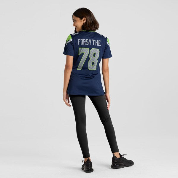 Stone Forsythe Seattle Seahawks Nike Women's Team Game Jersey -  College Navy