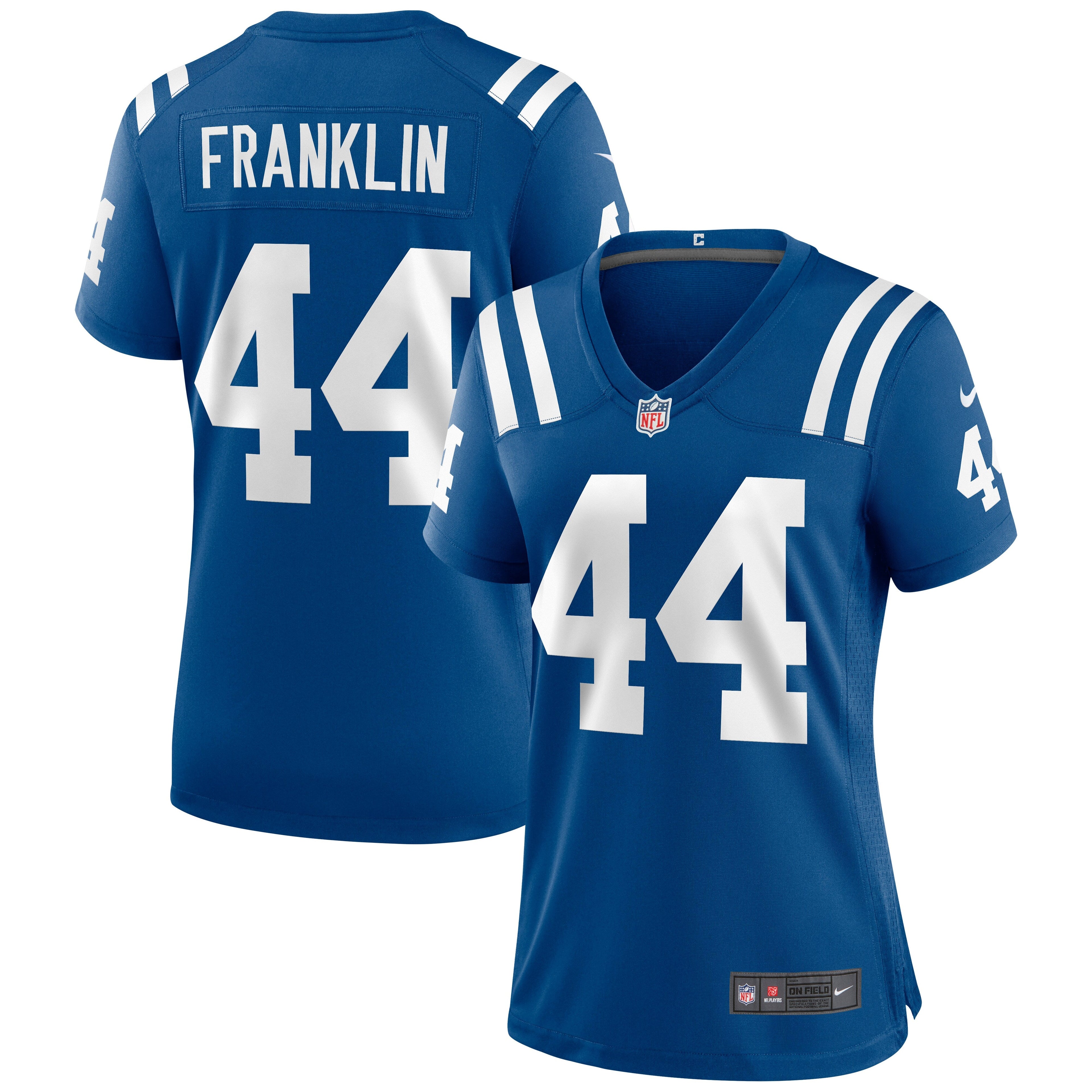 Zaire Franklin Indianapolis Colts Nike Women's Indiana Nights Alternate Game Jersey - Royal/Royal