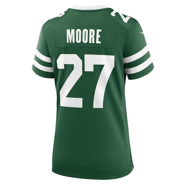 Malachi Moore New York Jets Nike Women's Team Game Jersey - Legacy Green