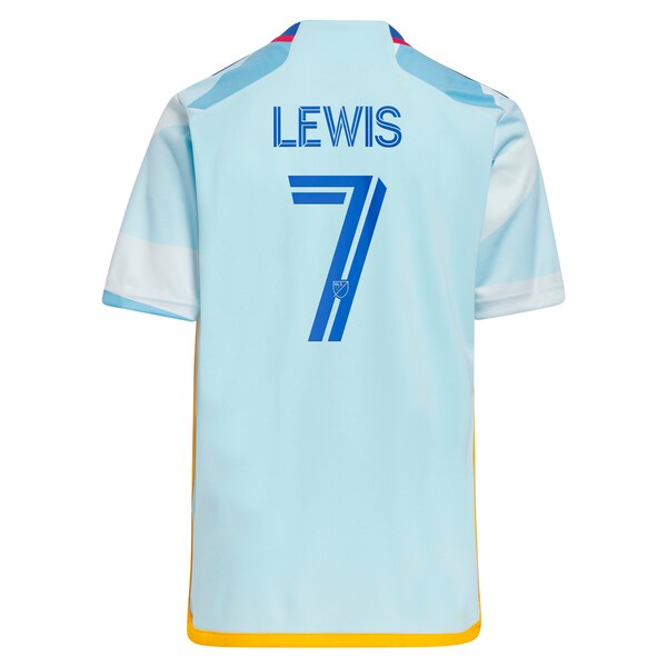 Jonathan Lewis Colorado Rapids adidas Youth 2024 New Day Kit Replica Jersey - Light Blue