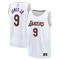 Bronny James Los Angeles Lakers  Youth Fast Break Replica Player Jersey - Association Edition - White