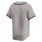 Atlanta Braves Nike Road Limited Jersey - Gray/White