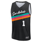Victor Wembanyama San Antonio Spurs  2025/26 City Edition Fast Break Jersey - Black