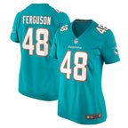 Blake Ferguson Miami Dolphins Nike Women's  Game Jersey -  Aqua