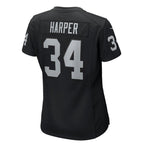 Thomas Harper Las Vegas Raiders Nike Women's  Game Jersey -  Black