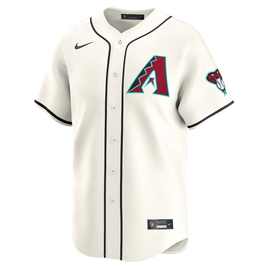 Arizona Diamondbacks Nike Home 2025 Jackie Robinson Day Limited Jersey – Cream
