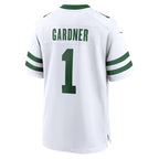 Ahmad Sauce Gardner New York Jets Nike Legacy Player Game Jersey - White/Green