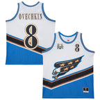 Alexander Ovechkin Washington Capitals  Unisex Maxxed Out Fashion Basketball Jersey - White