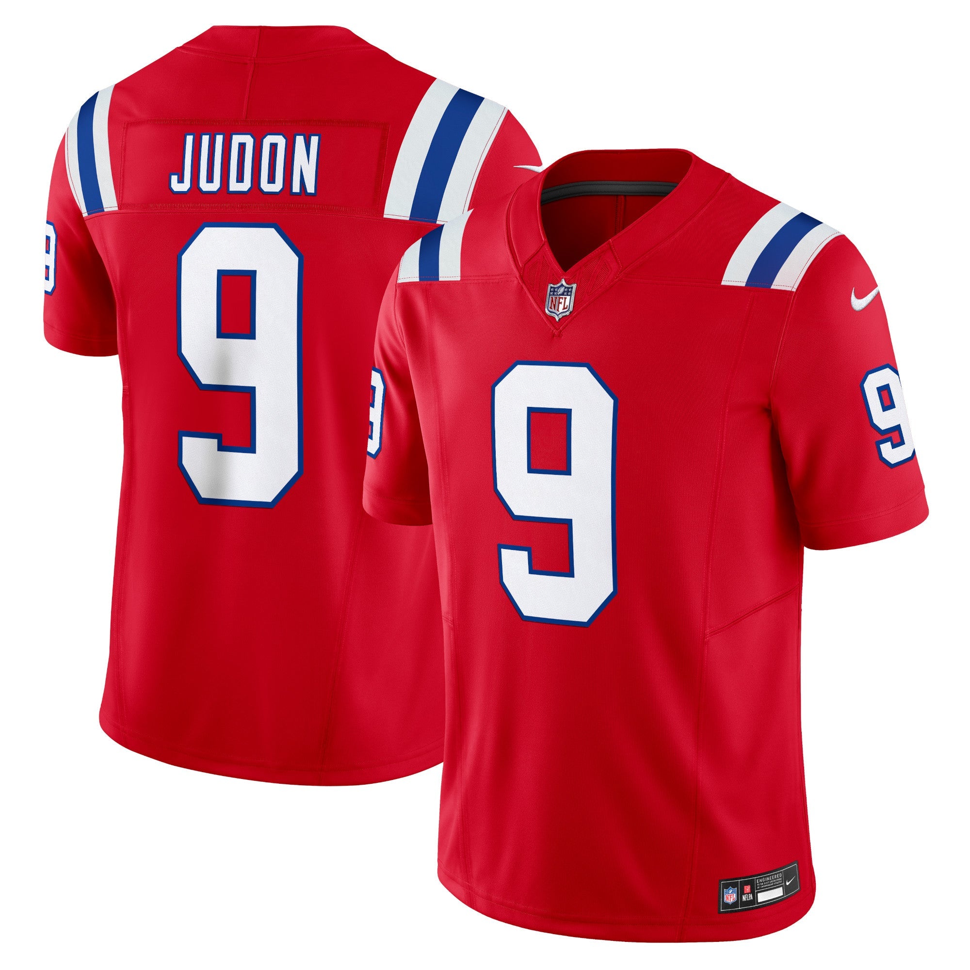 Matthew Judon New England Patriots Nike Vapor F.U.S.E. Limited Jersey - White/Red