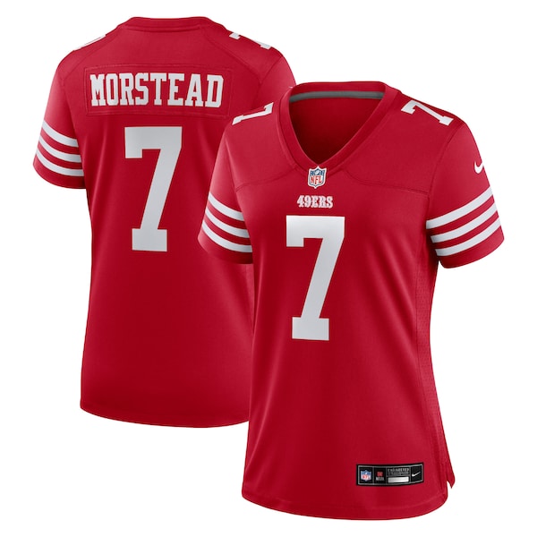 Thomas Morstead San Francisco 49ers Nike Women's Team Game Jersey -  Scarlet