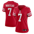 Thomas Morstead San Francisco 49ers Nike Women's Team Game Jersey -  Scarlet