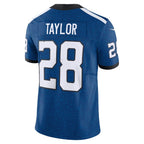 Jonathan Taylor Indianapolis Colts Nike Vapor F.U.S.E. Limited Jersey - Blue/Royal/White