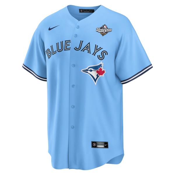 Bo Bichette Toronto Blue Jays Nike 2025 World Series Alternate Replica Jersey - Powder Blue