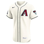 Arizona Diamondbacks Nike Home Elite Jersey - Cream