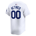 Los Angeles Dodgers Nike Home Limited Pick-A-Player Retired Roster Jersey - White