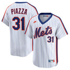 Mike Piazza New York Mets Nike Throwback Cooperstown Collection Limited Jersey - White