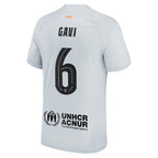 Gavi Barcelona Nike 2022/23 Third Breathe Stadium Replica Player Jersey - Gray