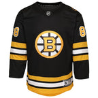 David Pastrnak Boston Bruins Youth Home Premier Player Jersey - Black