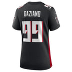 Joe Gaziano Atlanta Falcons Nike Women's Team Game Jersey -  Black