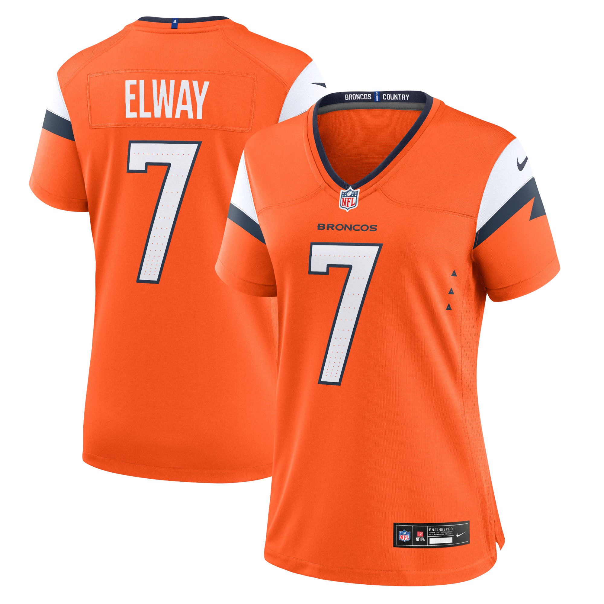 John Elway Denver Broncos Nike Women's Retired Player Alternate Game Jersey - Navy