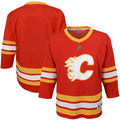 Calgary Flames Preschool Home Replica Blank Jersey - Red