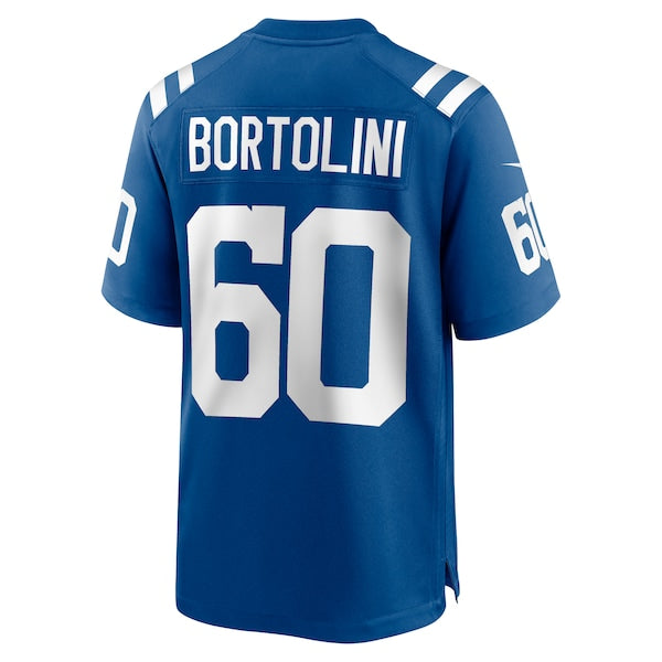 Tanor Bortolini Indianapolis Colts Nike Game Jersey -  Royal