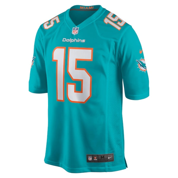 Jaelan Phillips Miami Dolphins Nike Game Player Jersey - Aqua/White