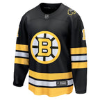 Jeremy Swayman Boston Bruins  Home Breakaway Player Jersey - Black