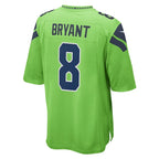 Coby Bryant Seattle Seahawks Nike  Game Jersey - Neon Green/Navy