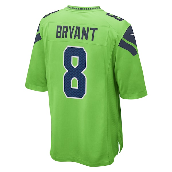 Coby Bryant Seattle Seahawks Nike  Game Jersey - Neon Green/Navy
