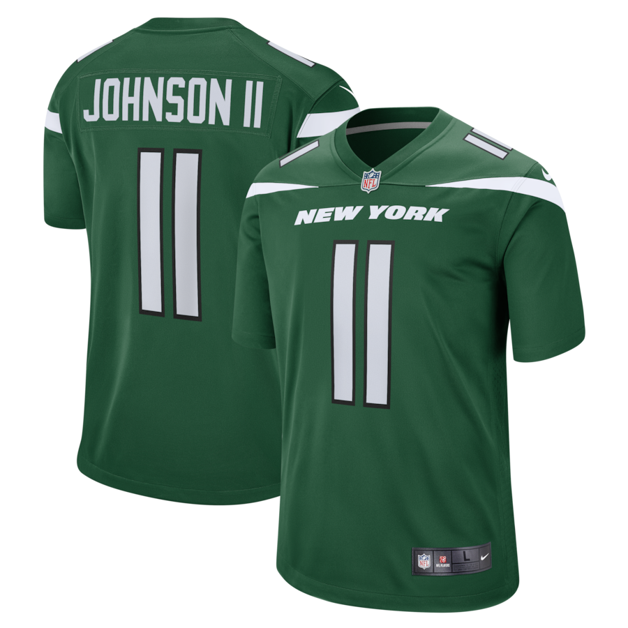 Jermaine Johnson II New York Jets Nike Game Jersey - Gotham Green