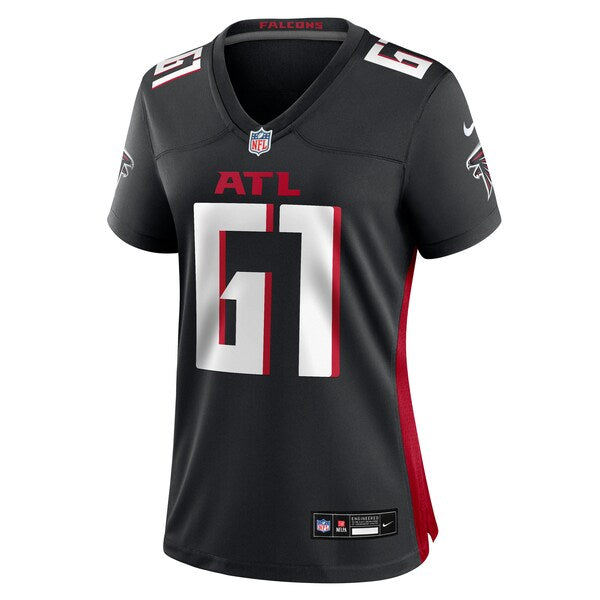 Matt Hennessy Atlanta Falcons Nike Women's Team Game Jersey -  Black