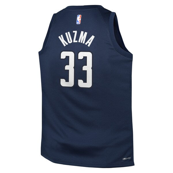 Kyle Kuzma Washington Wizards Jordan Brand Youth Swingman Jersey - Statement Edition - Navy