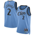 Kawhi Leonard LA Clippers Nike Unisex 2024/25 Swingman Player Jersey - City Edition - Light Blue