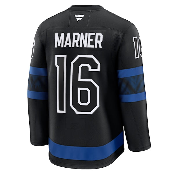 Mitch Marner Toronto Maple Leafs  Alternate Premium Jersey - Black/Blue
