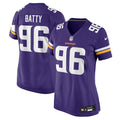 Tyler Batty Minnesota Vikings Nike Women's Team Game Jersey -  Purple
