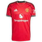 Manchester United adidas Home 2025/26 Replica Jersey - Red/White